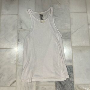 Free People White Tank Top, Size Small